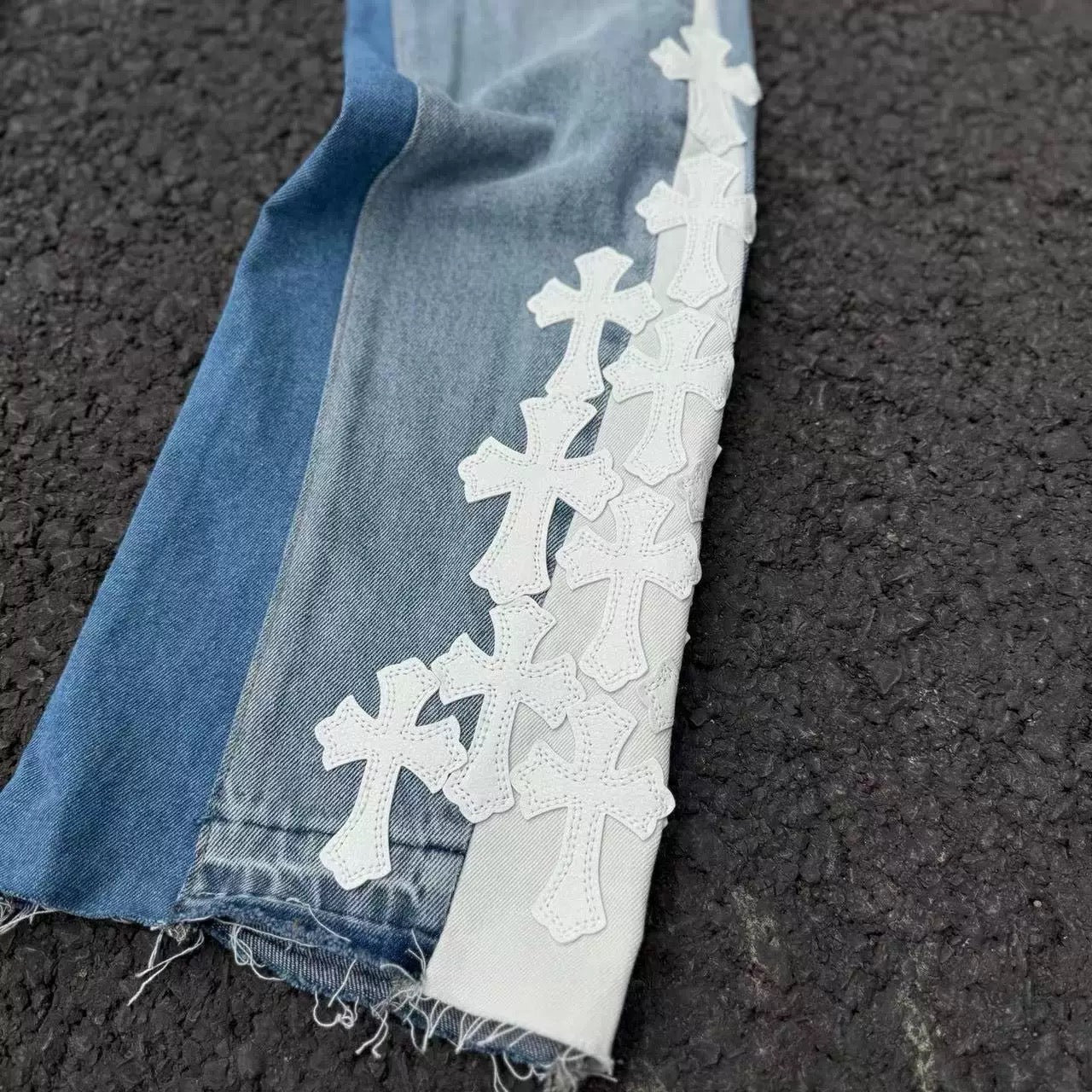Chrome Hearts x Gallery Dept Saints Street Denim pants