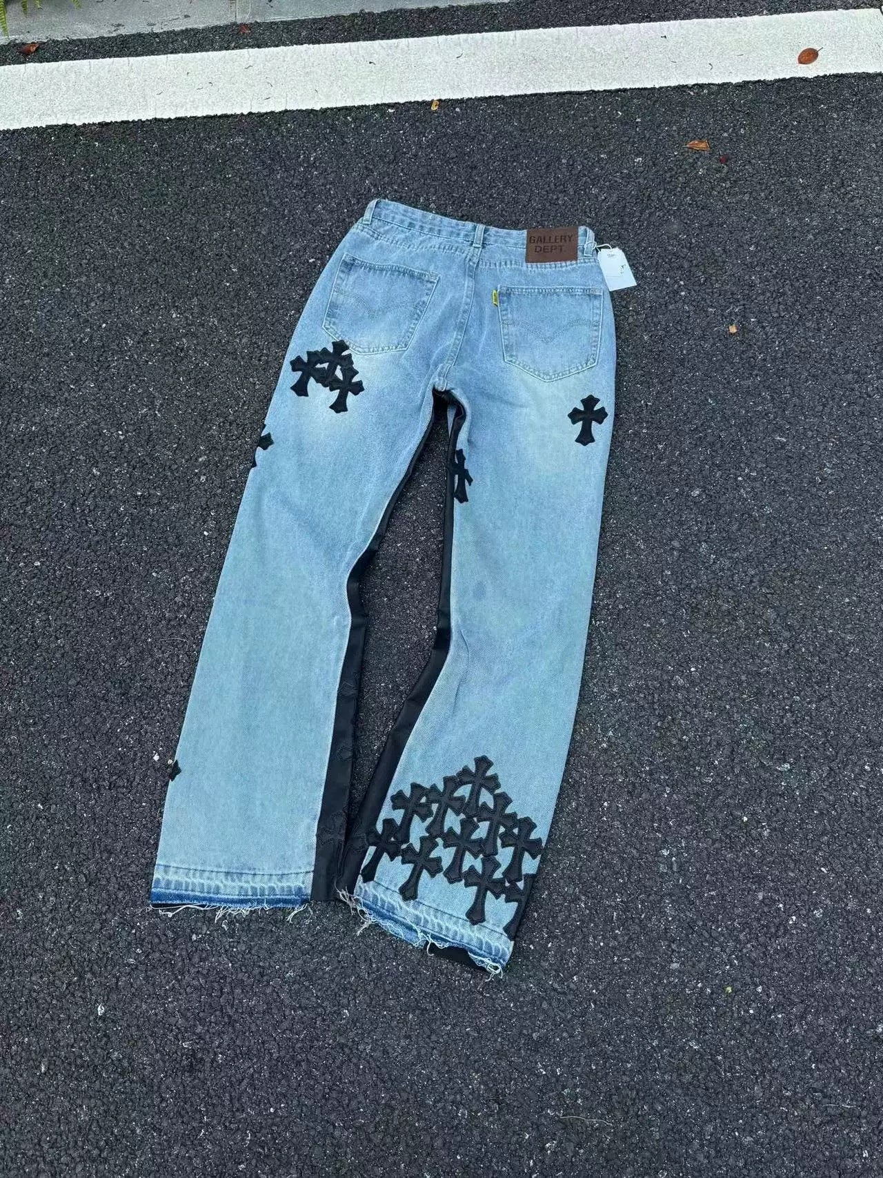 Gallery Dept x Chrome Heart Jeans