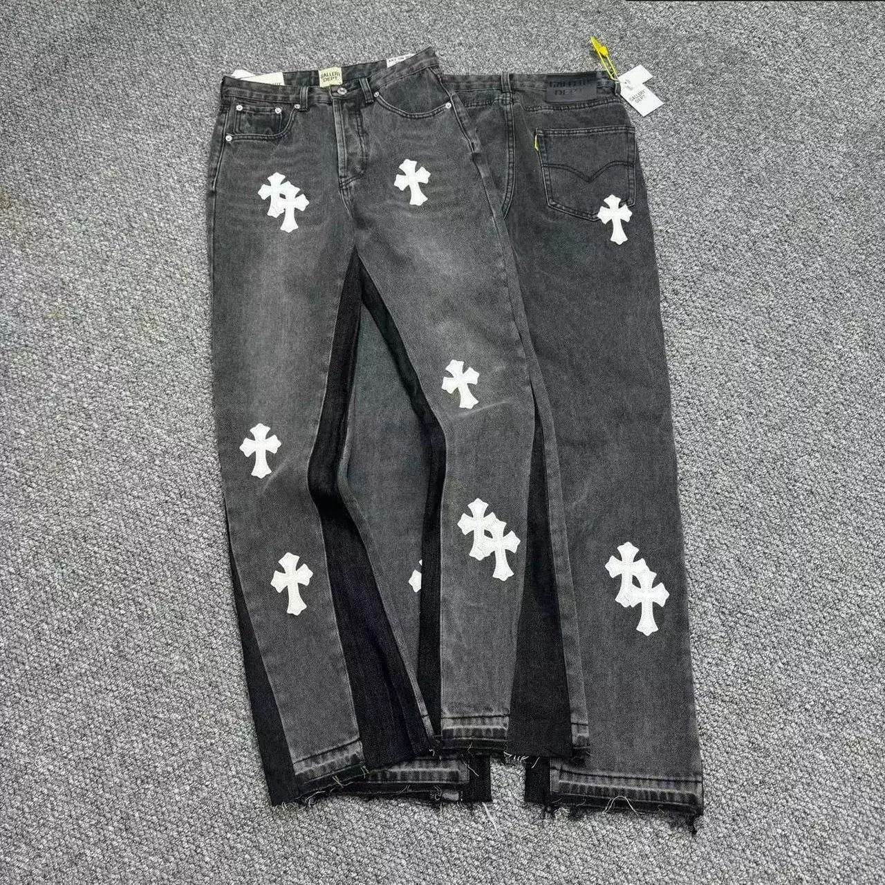 Levi Flared Custom Chrome Hearts Jeans