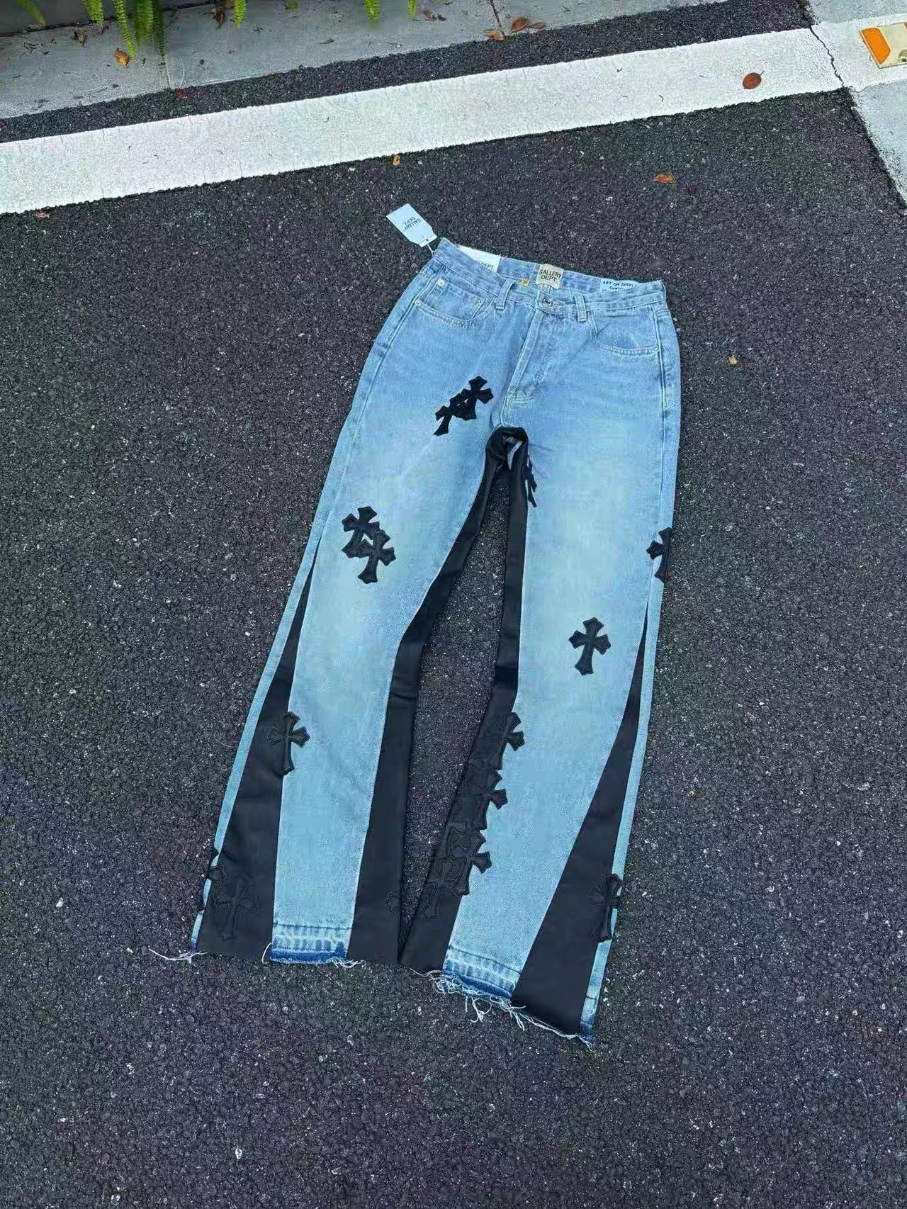 Gallery Dept x Chrome Heart Jeans