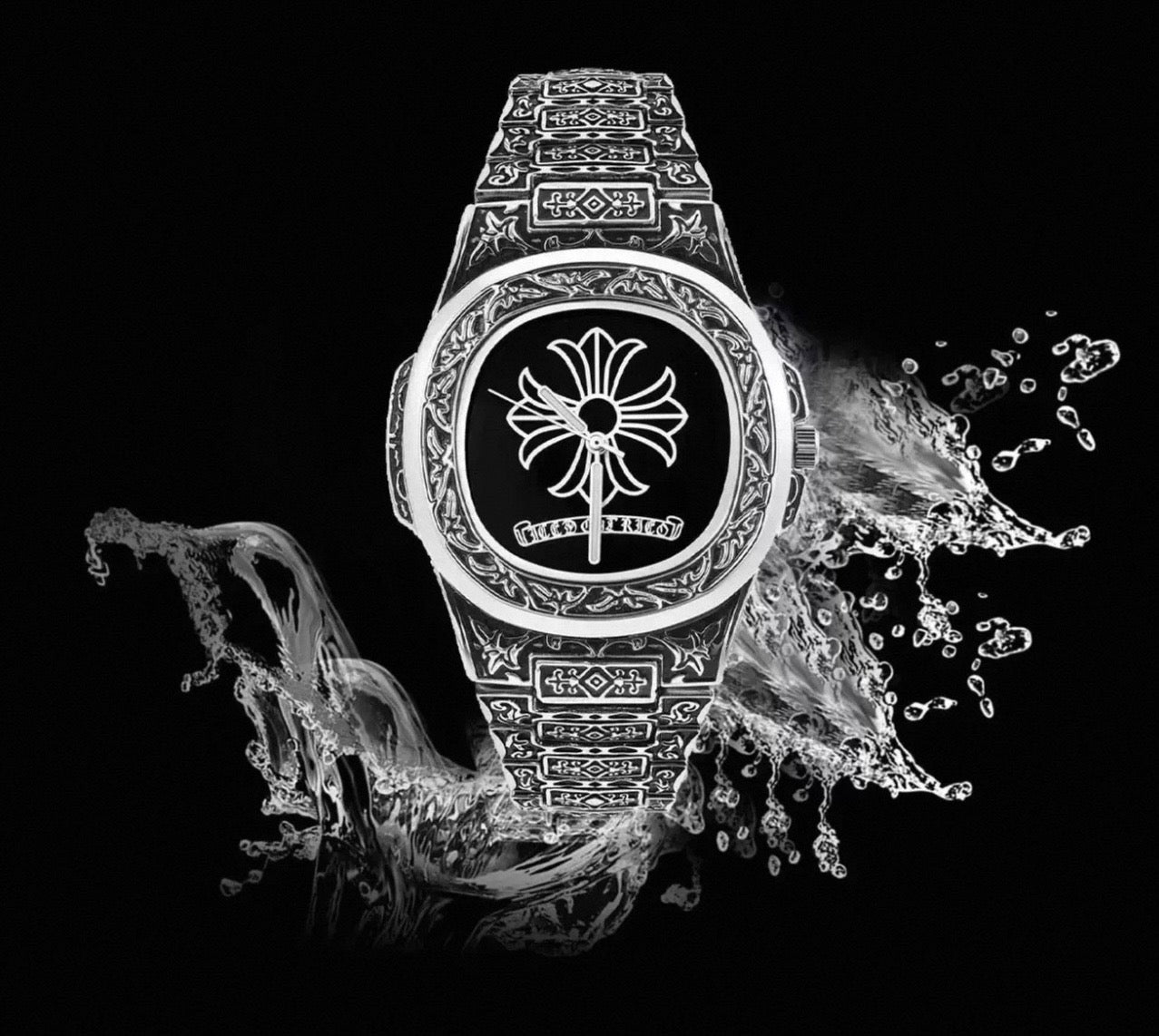 CHROME HEARTS BAROQUE TIME PIECE
