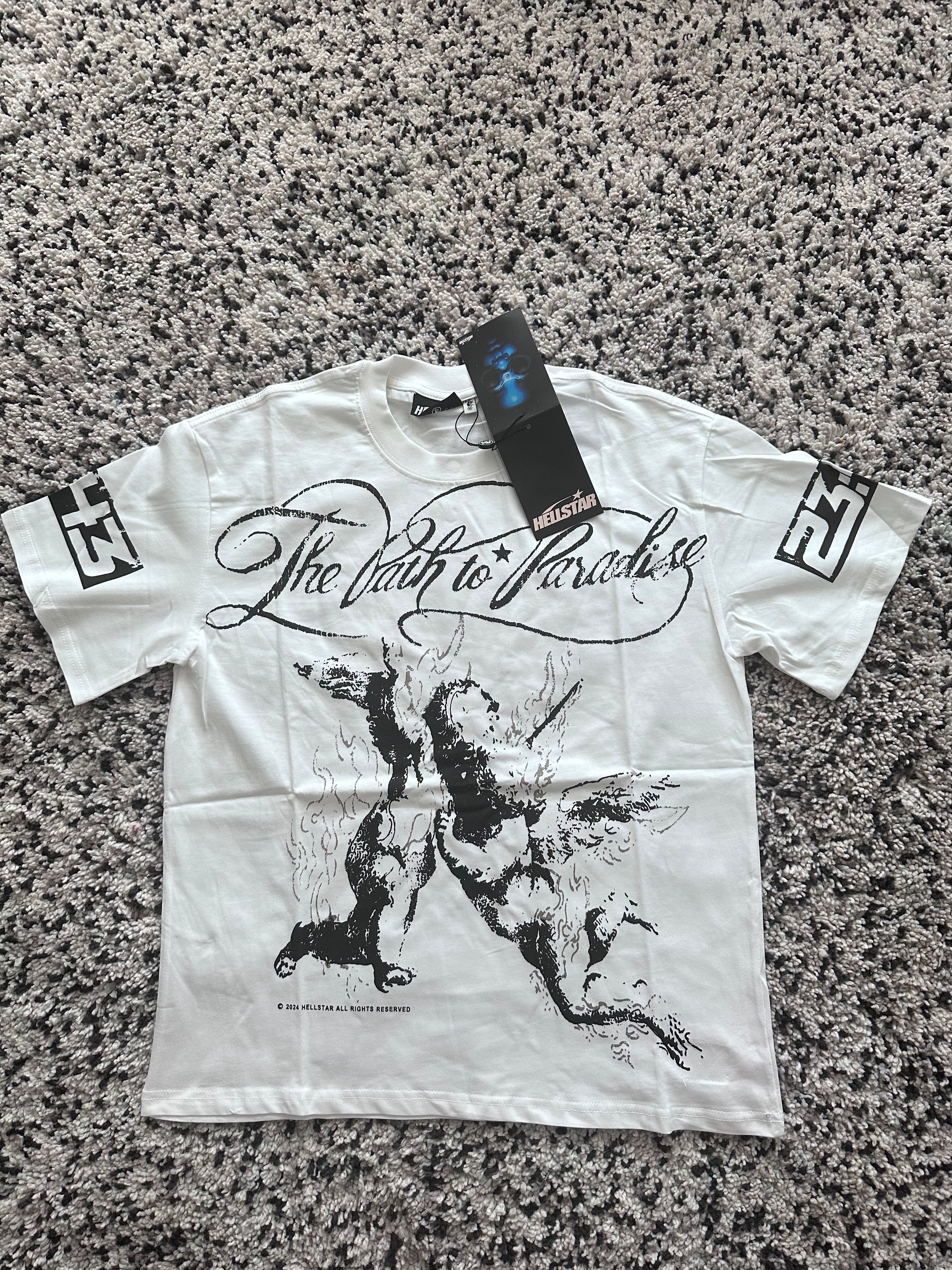 HELLSTAR PATH TO PARADISE TEE “WHITE”