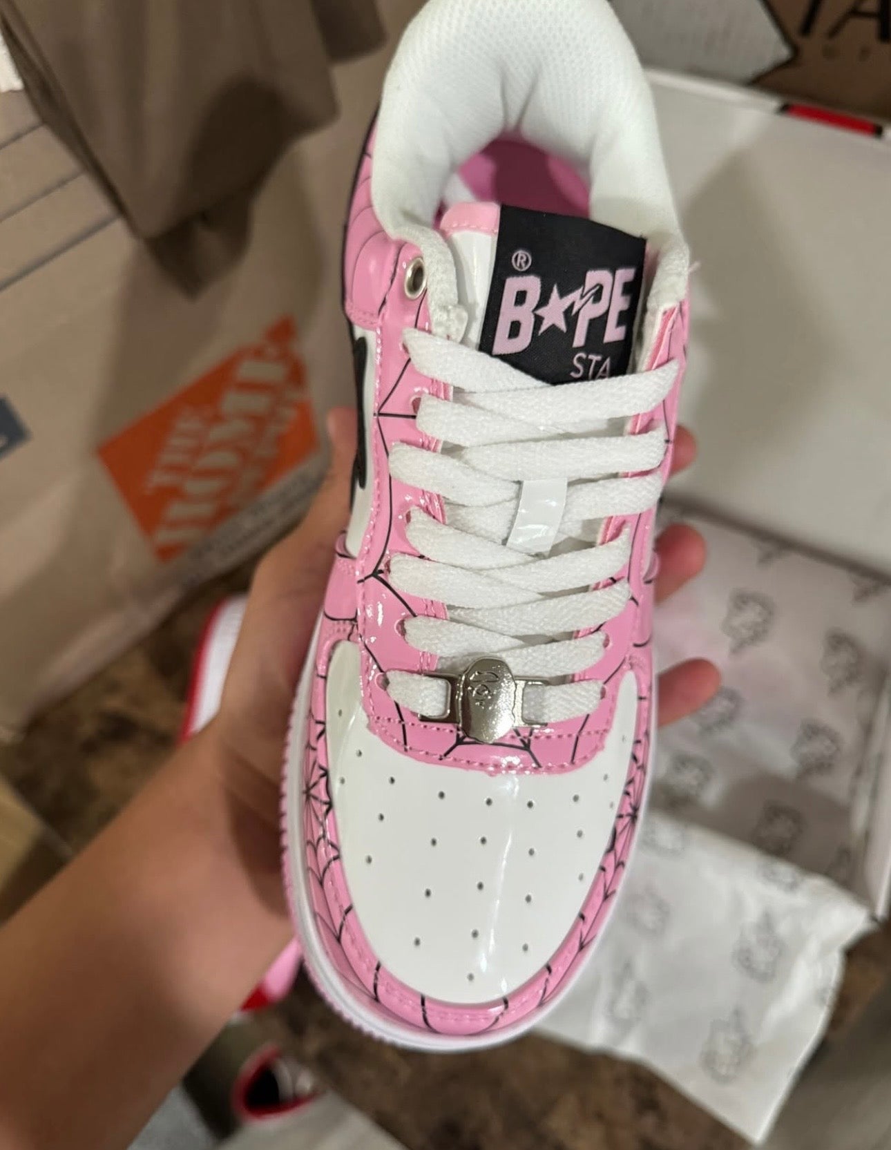 BAPESTA x SPIDER MAN “PINK”