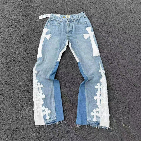 Chrome Hearts x Gallery Dept Saints Street Denim pants