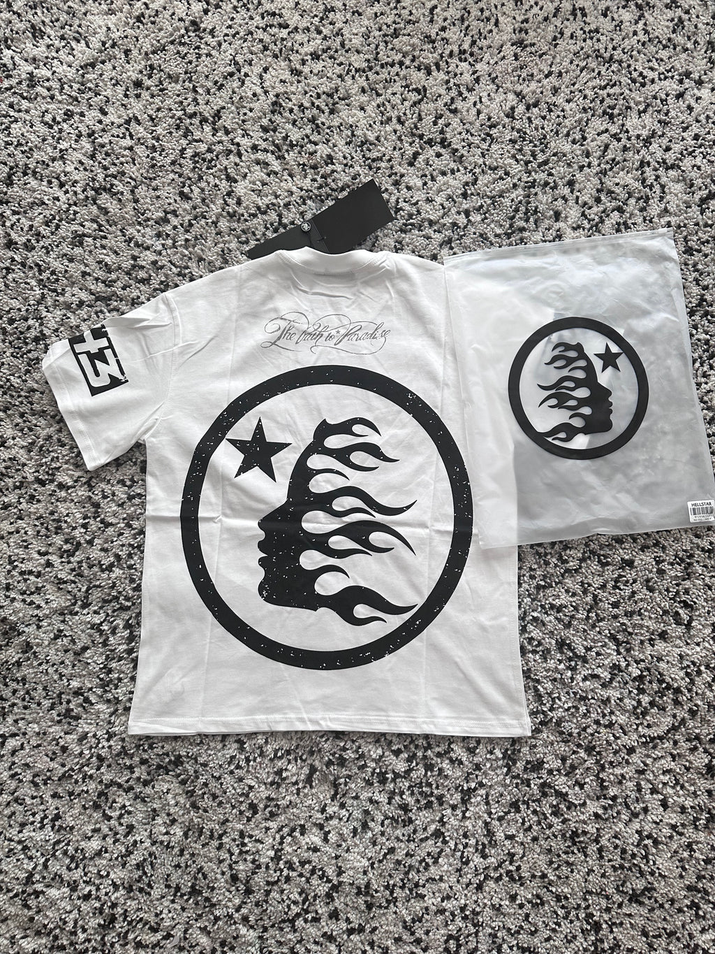 HELLSTAR PATH TO PARADISE TEE “WHITE”