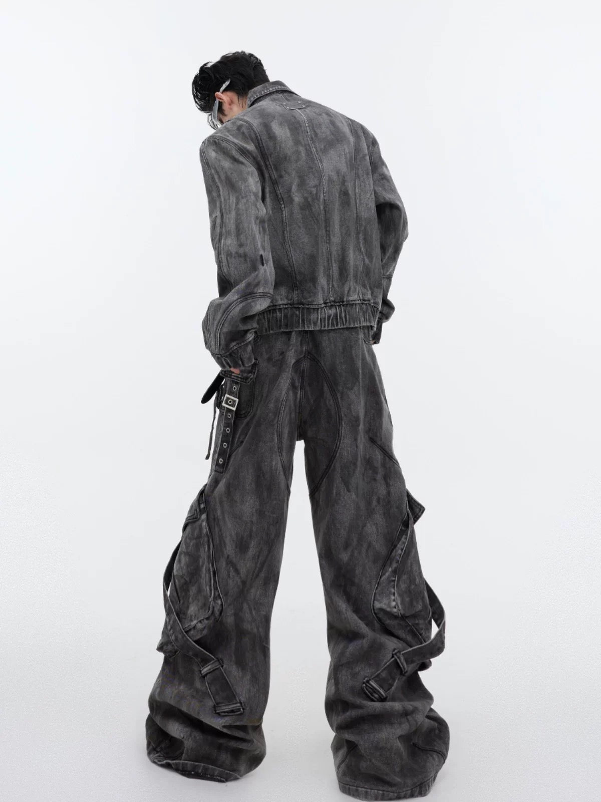 Wasteland Denim Suit with Jacket and Pants