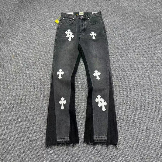 Levi Flared Custom Chrome Hearts Jeans