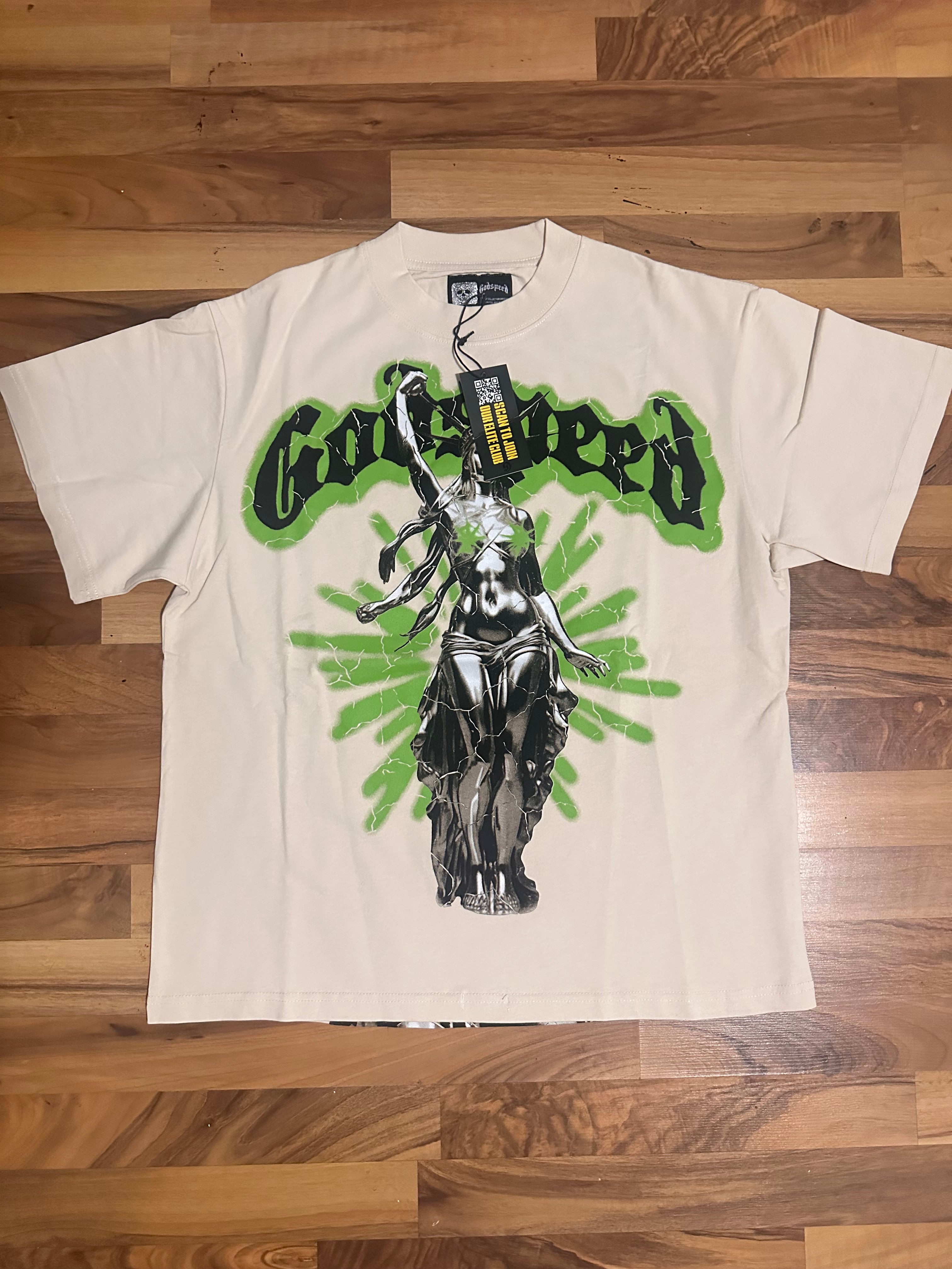 GODSPEED LADY OF LIBERTY T SHIRT