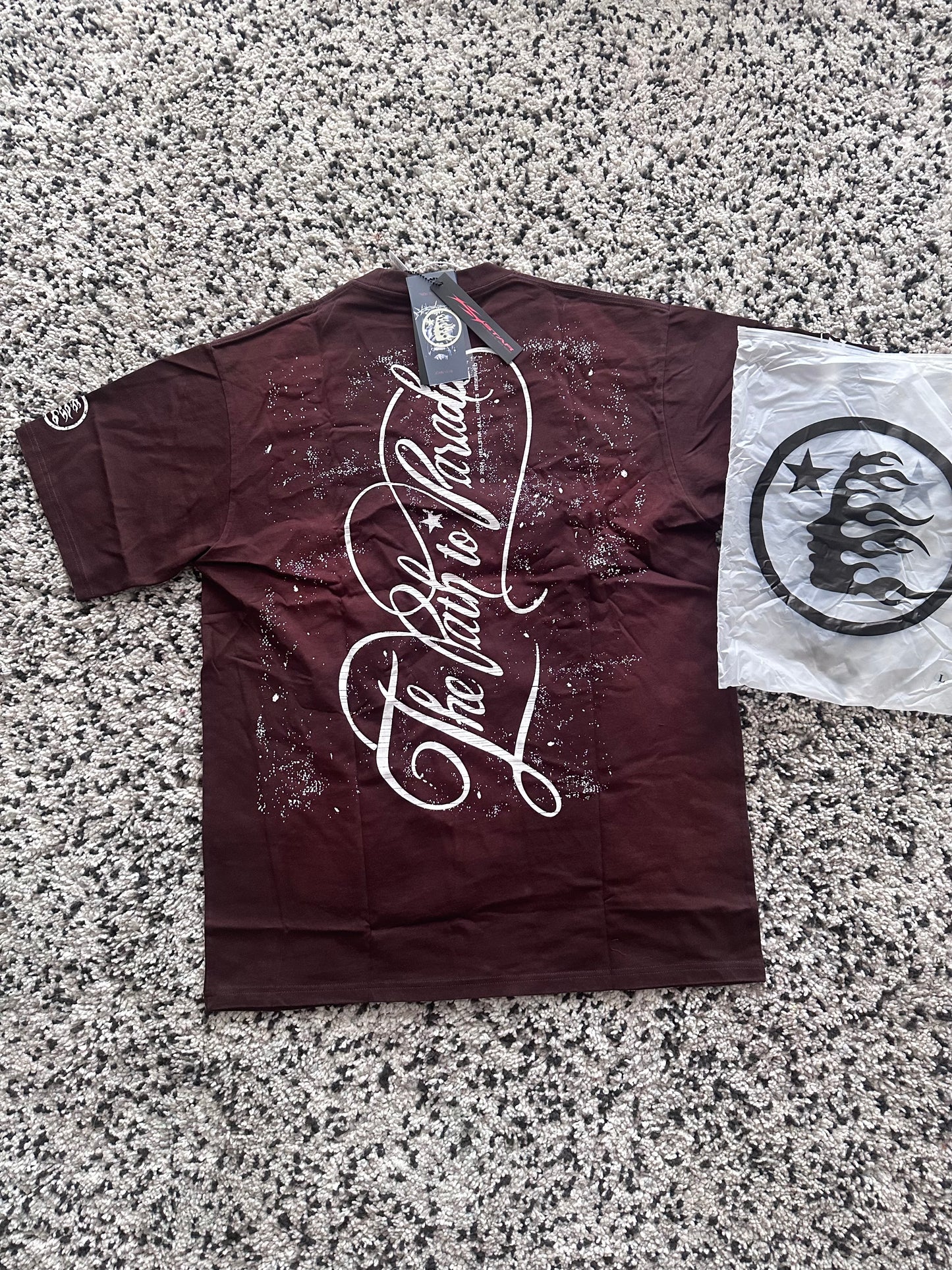 HELLSTAR CHERUBS T SHIRT “BROWN”