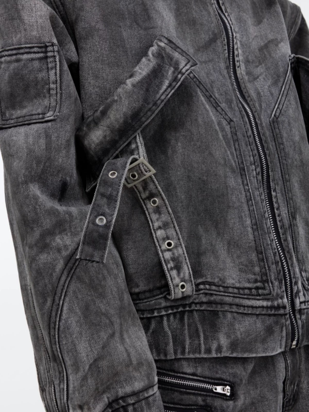 Wasteland Denim Suit with Jacket and Pants