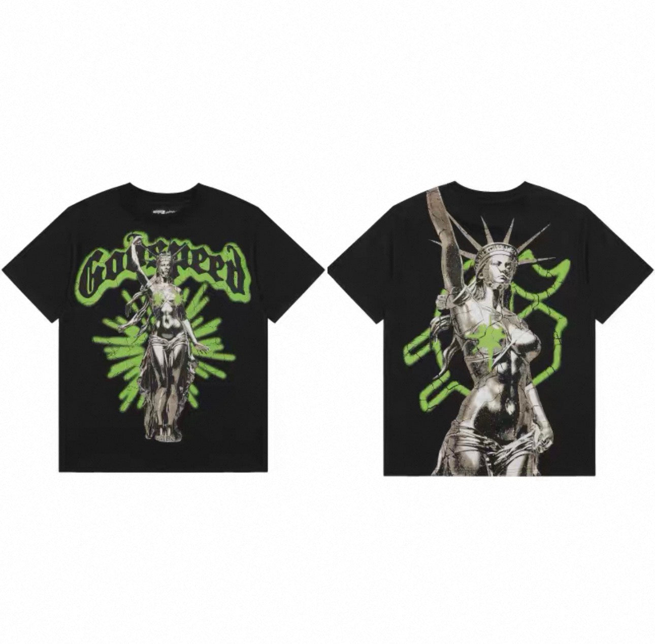 GODSPEED LADY OF LIBERTY T SHIRT