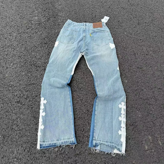 Chrome Hearts x Gallery Dept Saints Street Denim pants